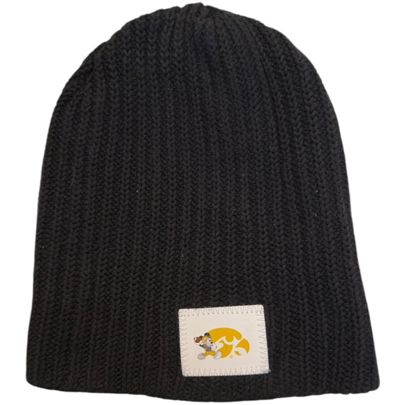𝐃𝐈𝐒𝐍𝐄𝐘 𝐱 𝐋𝐎𝐕𝐄 𝐘𝐎𝐔𝐑 𝐌𝐄𝐋𝐎𝐍- Iowa Hawkeyes Beanie - Black - Picture 2 of 7